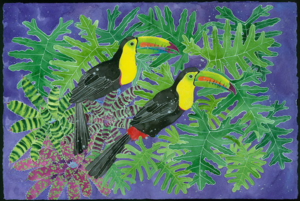 toucans a play on words inspired by Spike Milligan