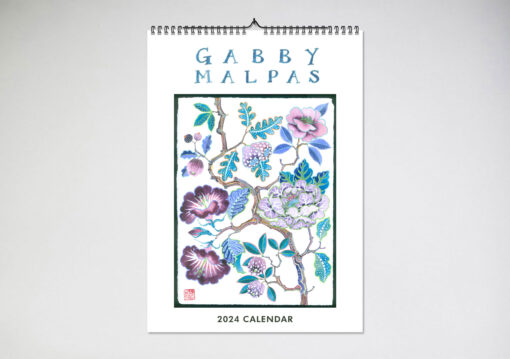 Blue Island Press 2024 calendar front cover BIP-0054-COVER-2024