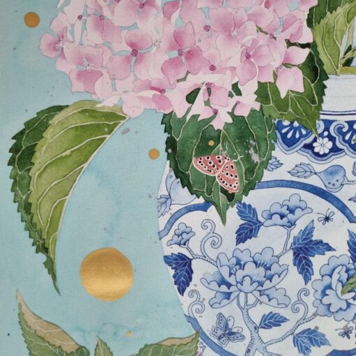 Enhanced archival one-off print: 'In my mother's garden' A2 size - Image 3